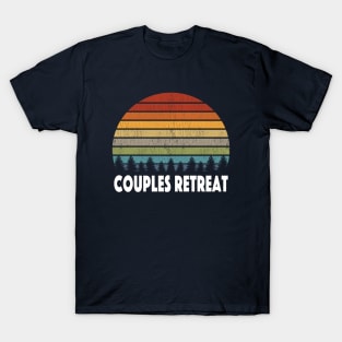 Couples Retreat Tshirt | Matching Group Couple Retreat Shirt T-Shirt